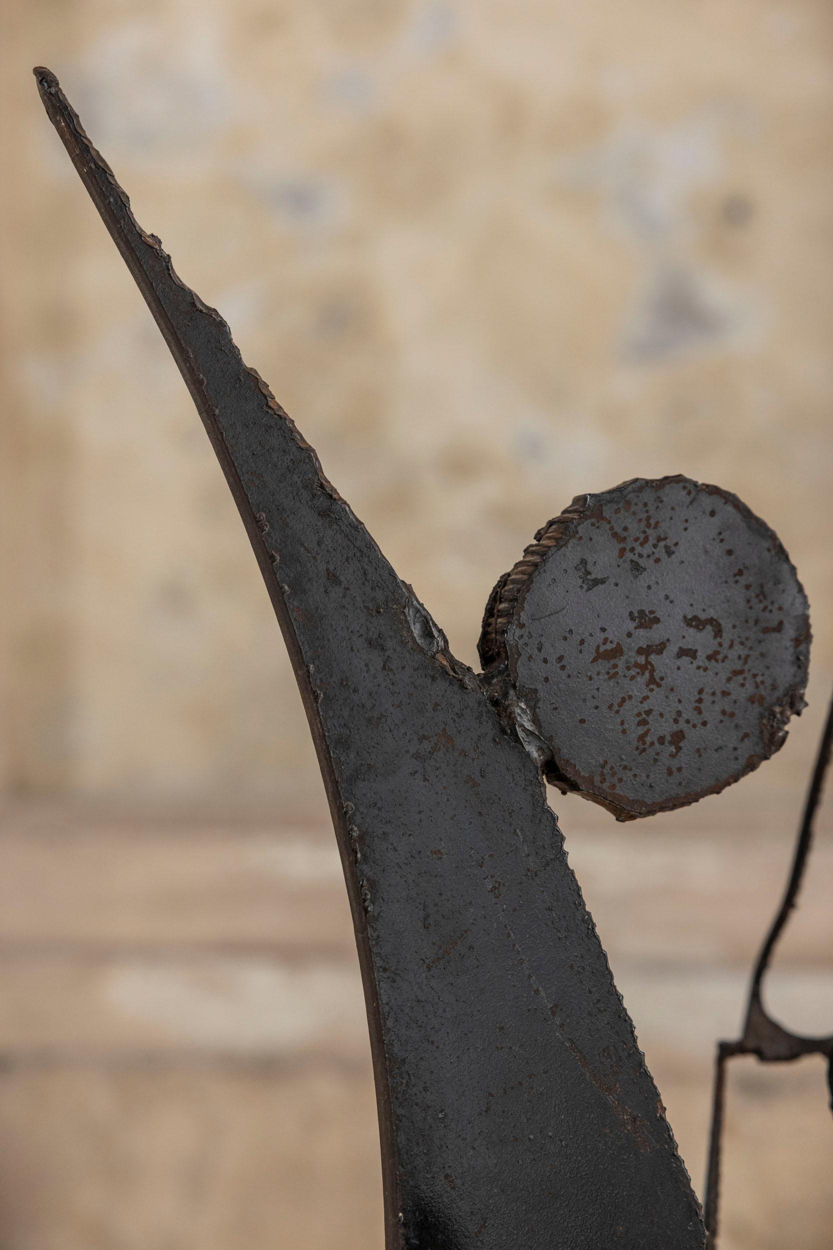 Scultura in ferro di Toni Benetton in vendita 2