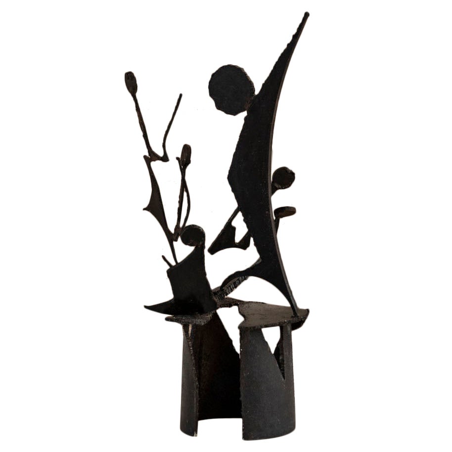 Scultura in ferro di Toni Benetton in vendita