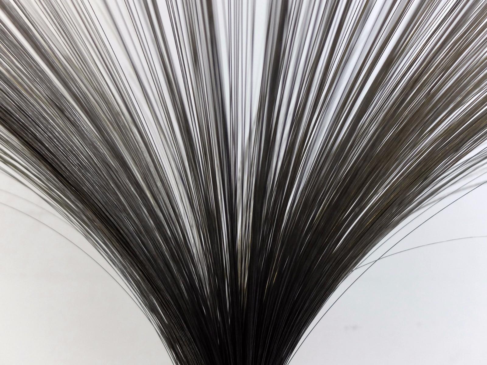 Mid-Century Modern Iron Sculpture in style of Harry Bertoia, circa 1960 For Sale