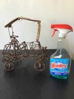 Iron Sculpture of 1920s Rag Top Car