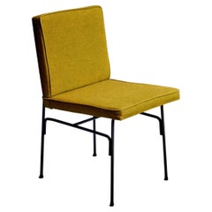 Silla auxiliar de hierro 101-M de Allan Gould Designs Inc. en buen estado original, EE.UU.