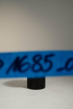 Beistelltisch aus Eisen mit Steinplatte