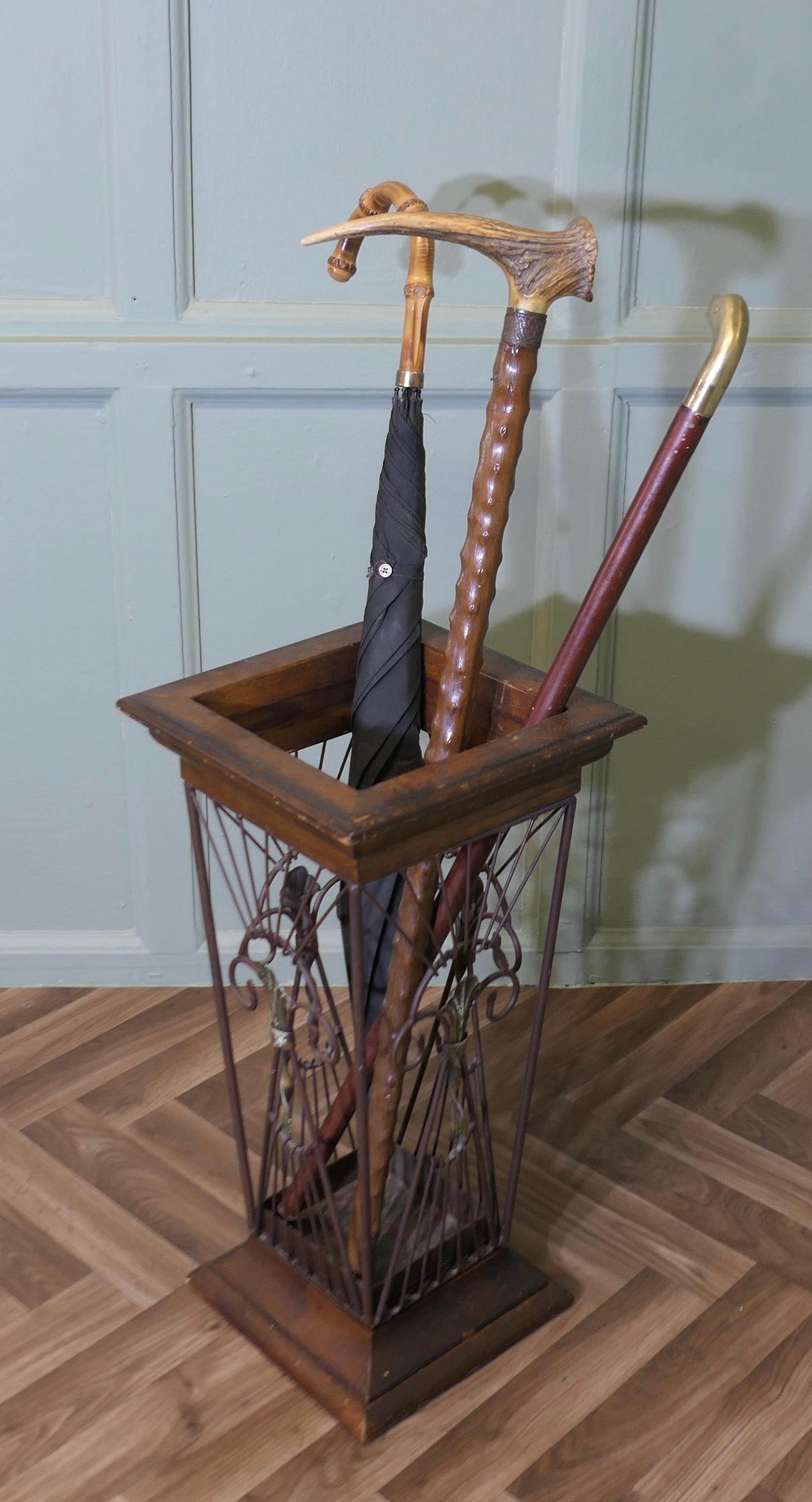 Fer Stand en fer pour Sticks, Stand pour Umbrella  Ce site  belle pièce en vente