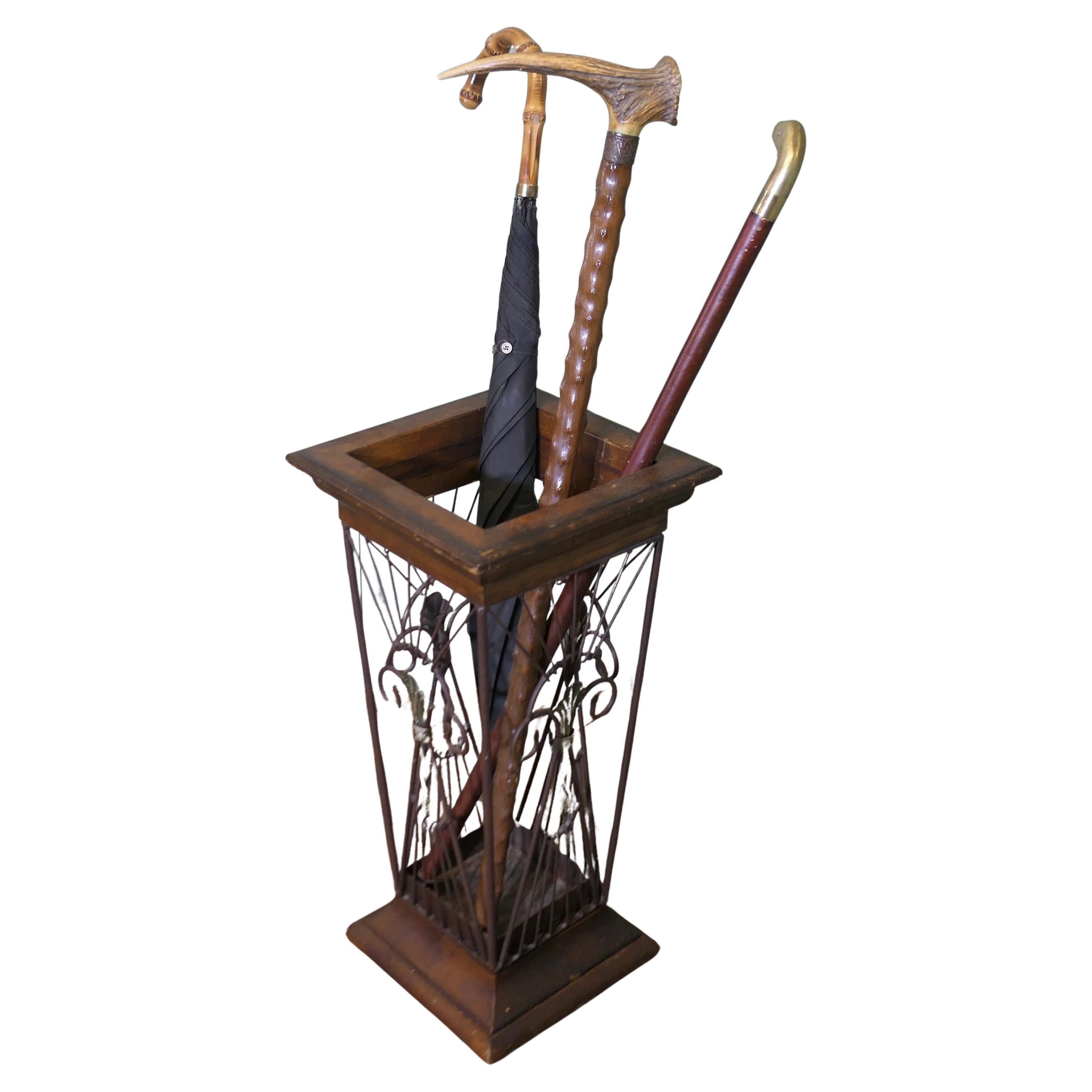 Iron Stick Stand, Umbrella Stand  This  good looking piece
