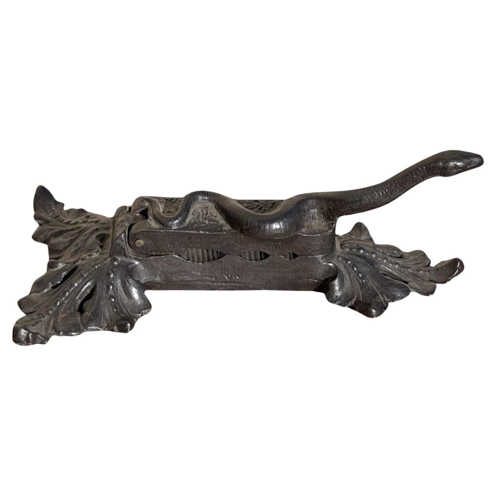 Iron Stopper With Snake Decor For Sale