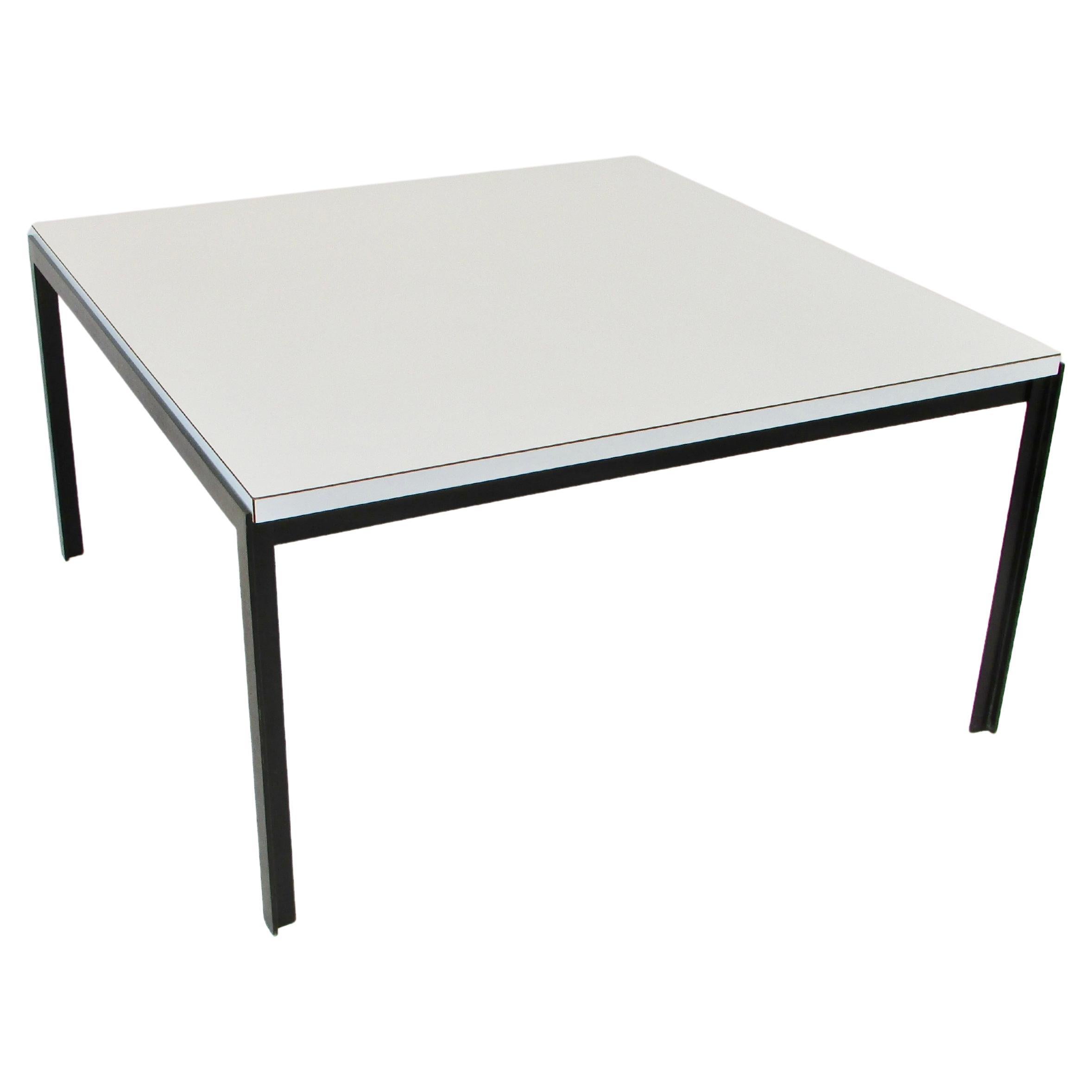 Florence Knoll Iron T-Bar Table with Formica Top 