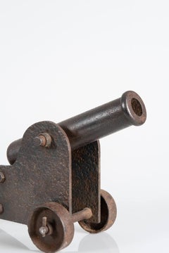 Iron Toy Cannon, Italy, circa 1800