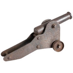 Iron Toy Cannon, Italy, circa 1800