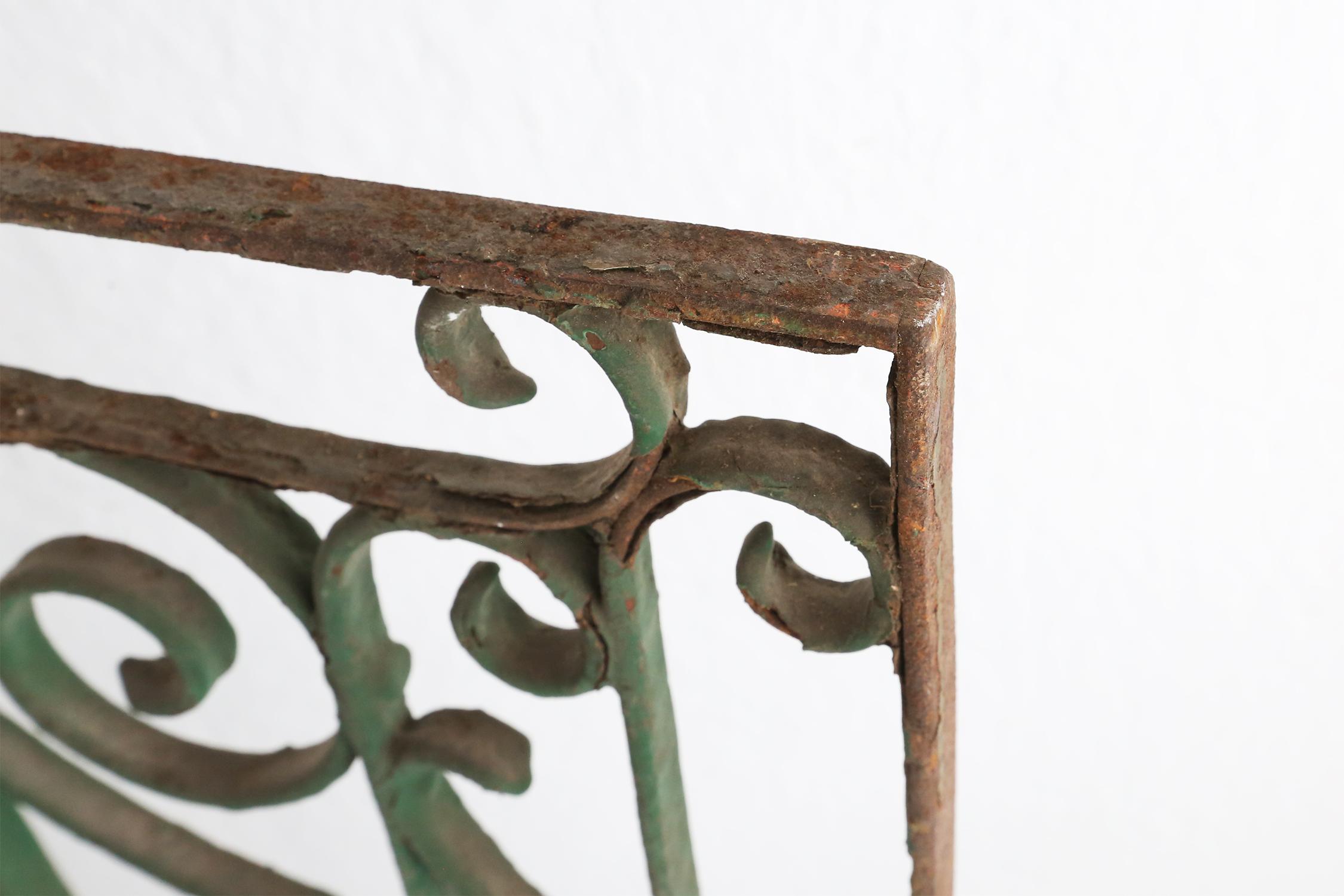 Iron wall decoration 1930's For Sale 1