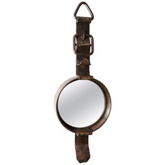 Vintage Iron Watch-Form Mirror
