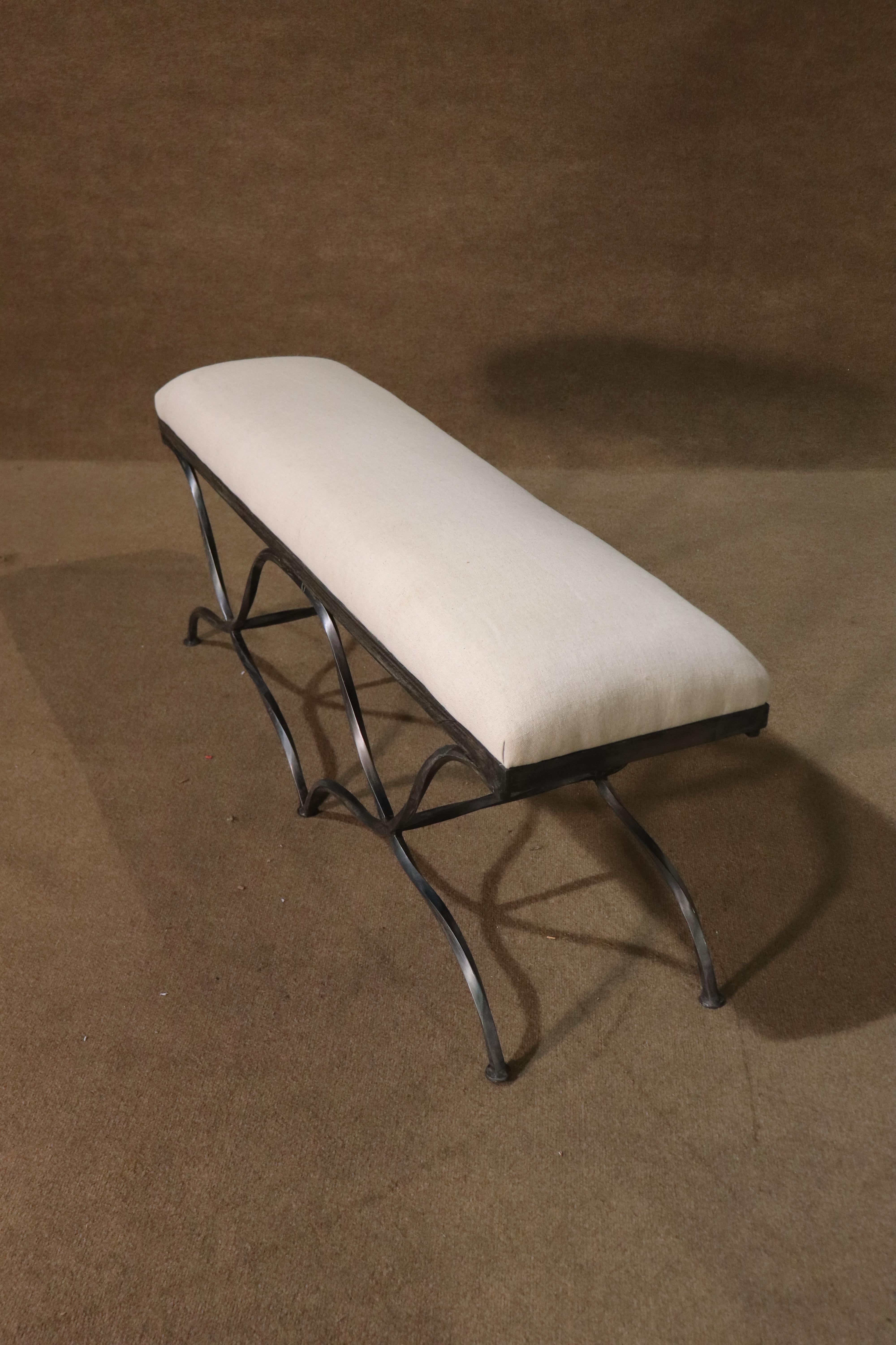 20th Century Iron Window Bench For Sale