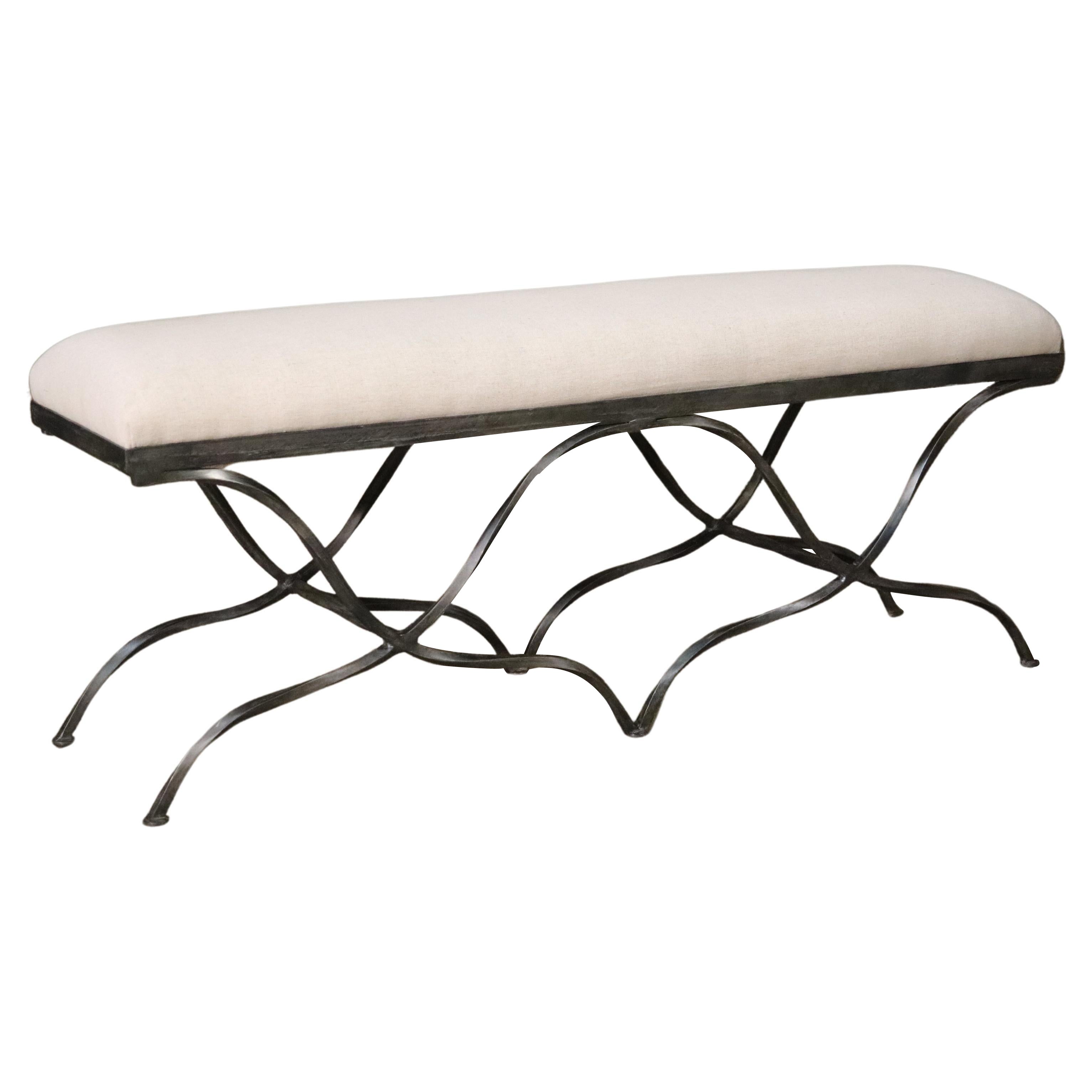 Iron Window Bench