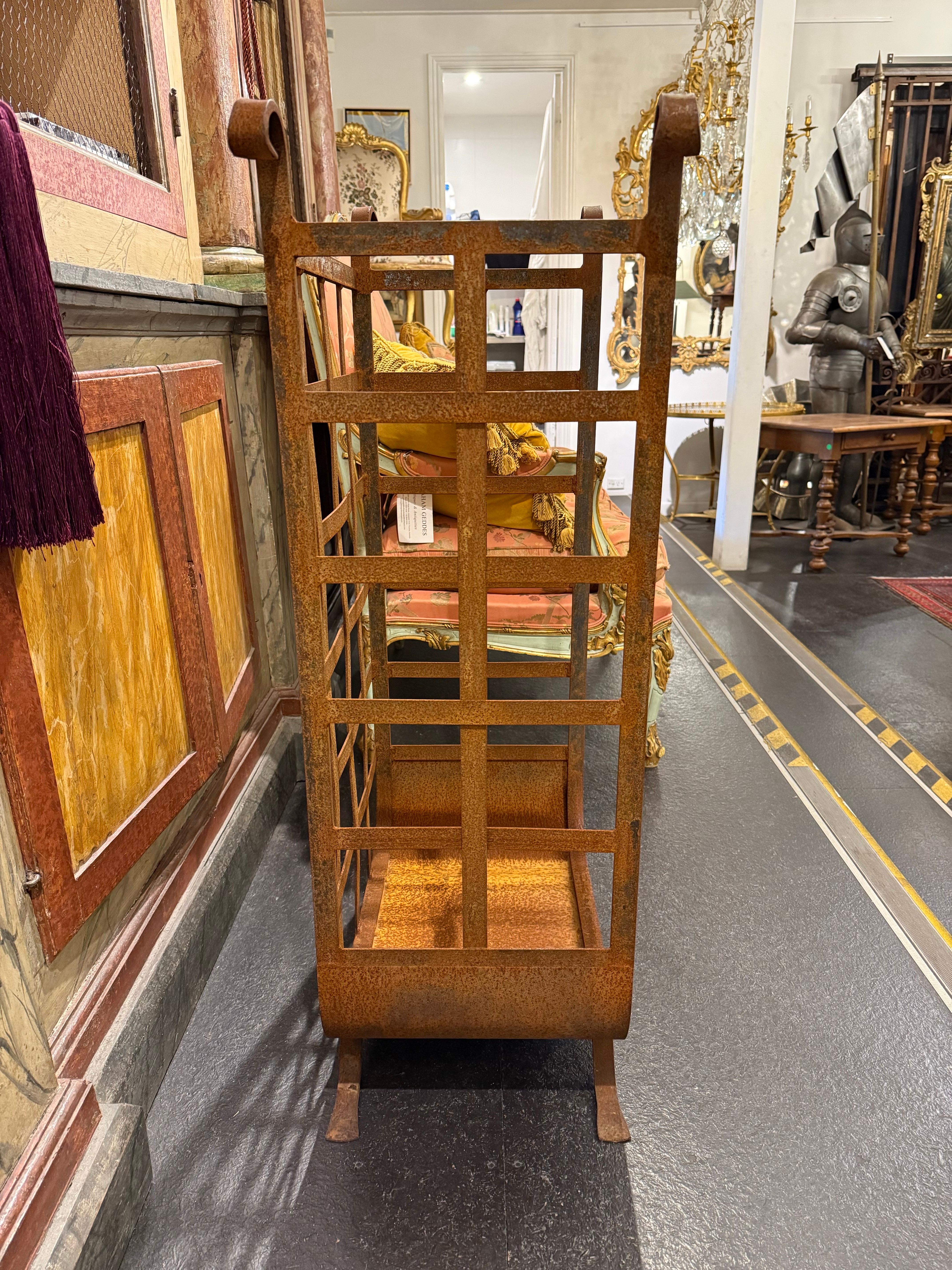 Iron Wood Cradles In Good Condition For Sale In ARMADALE, VIC