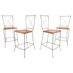 Iron & Wood Stools