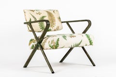 Iron X Chair designed by William Haines