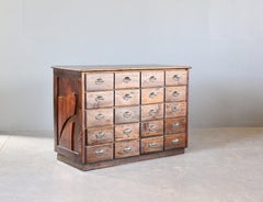 Ironmongers Shop Counter Drawers Circa 1910s
