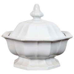 Ironstone Footed Tureen with Cover