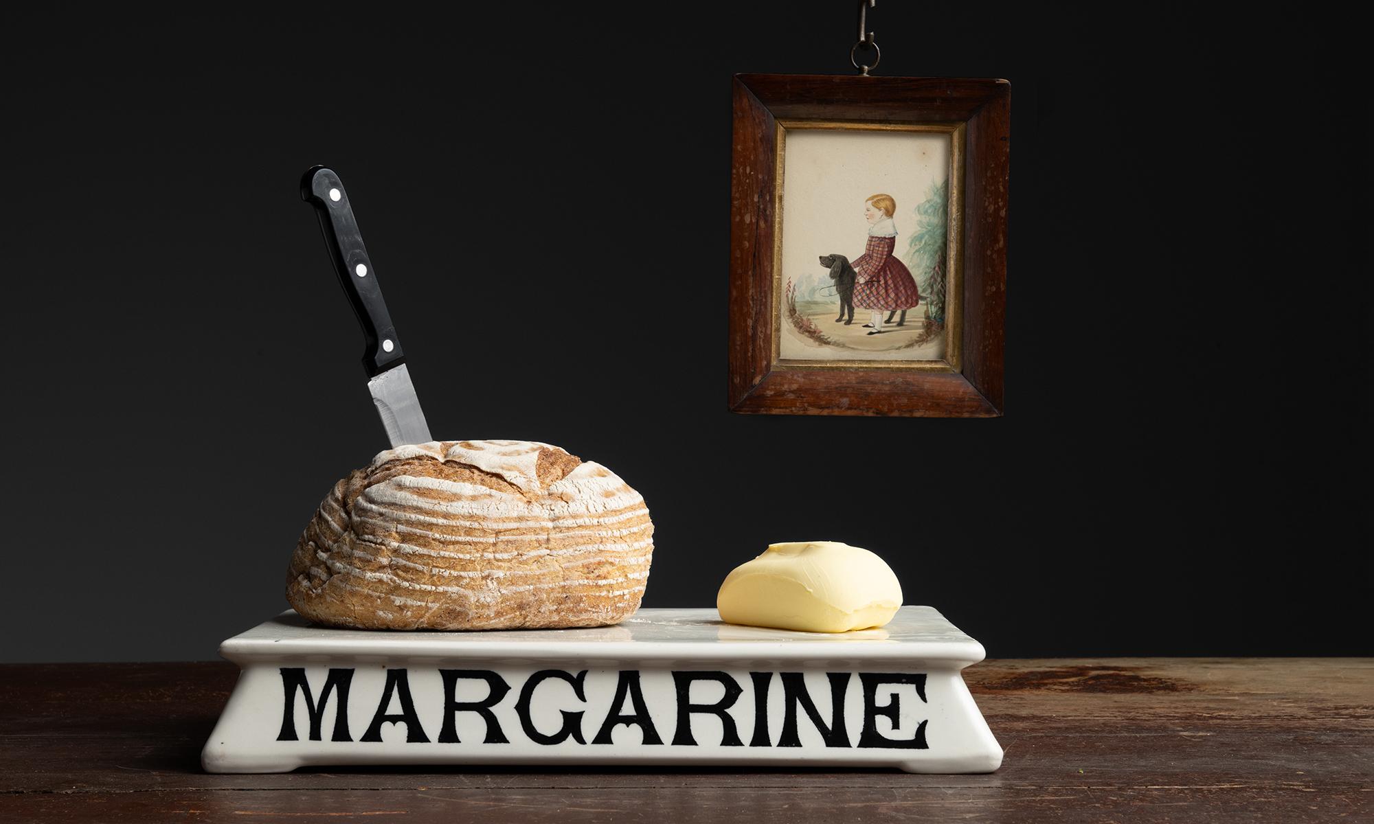 Ironstone Margarine Slab

England circa 1900

By Parnall & Sons.

16”L x 12”d x 2.5”h
