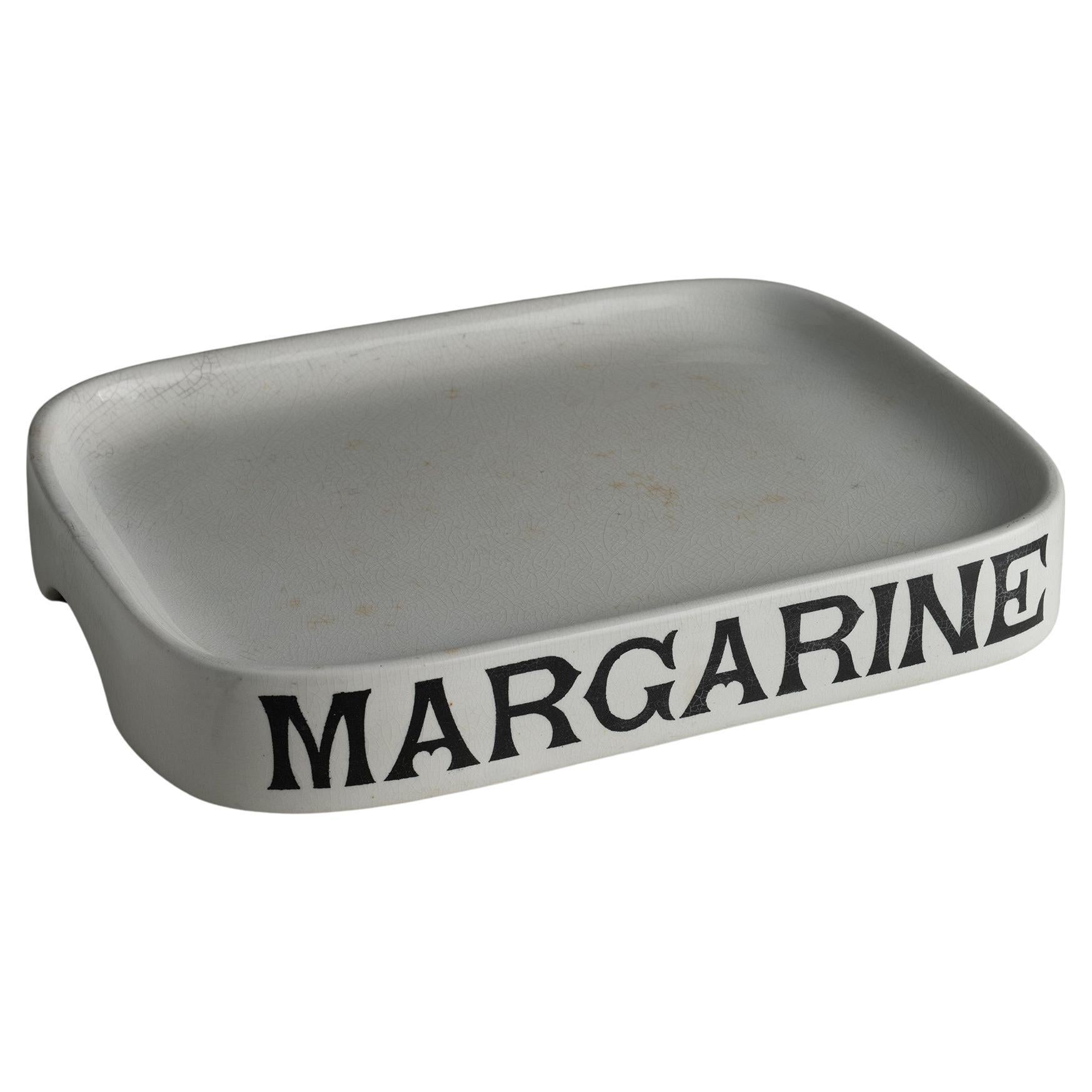 Plancha de margarina de piedra de hierro, Inglaterra, hacia 1900 en venta