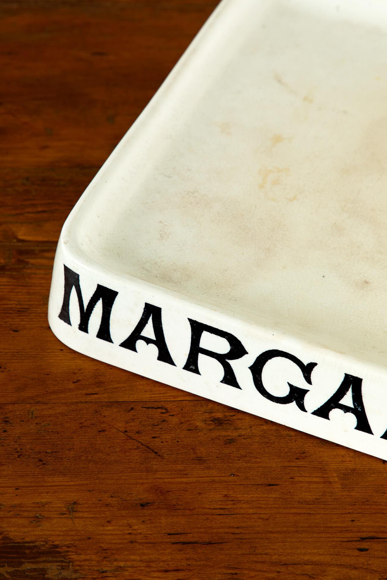 Edoardiano Lastra di margarina Ironstone in vendita