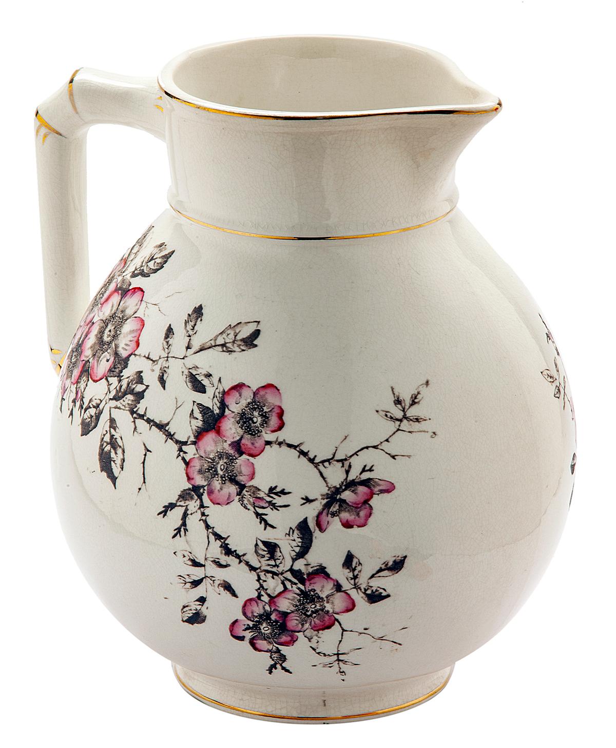ironstone syrup pitcher