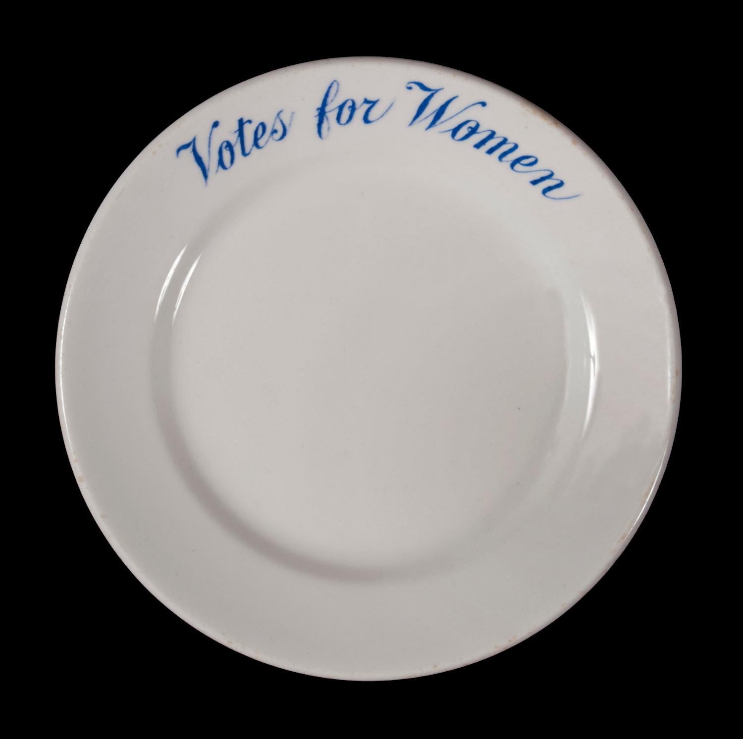 IRONSTONE PLATE WITH 