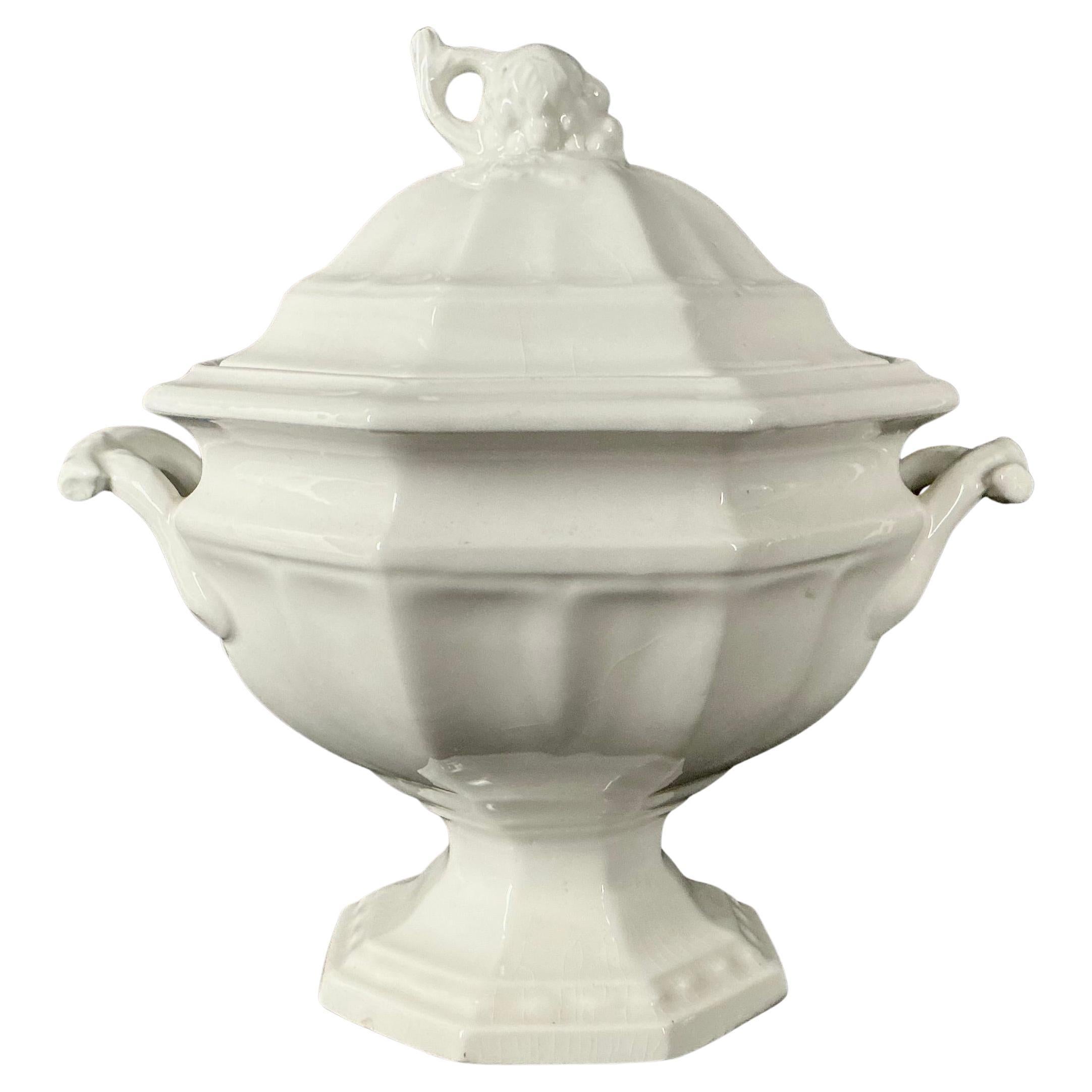 Ironstone Soup Tureen With Lid