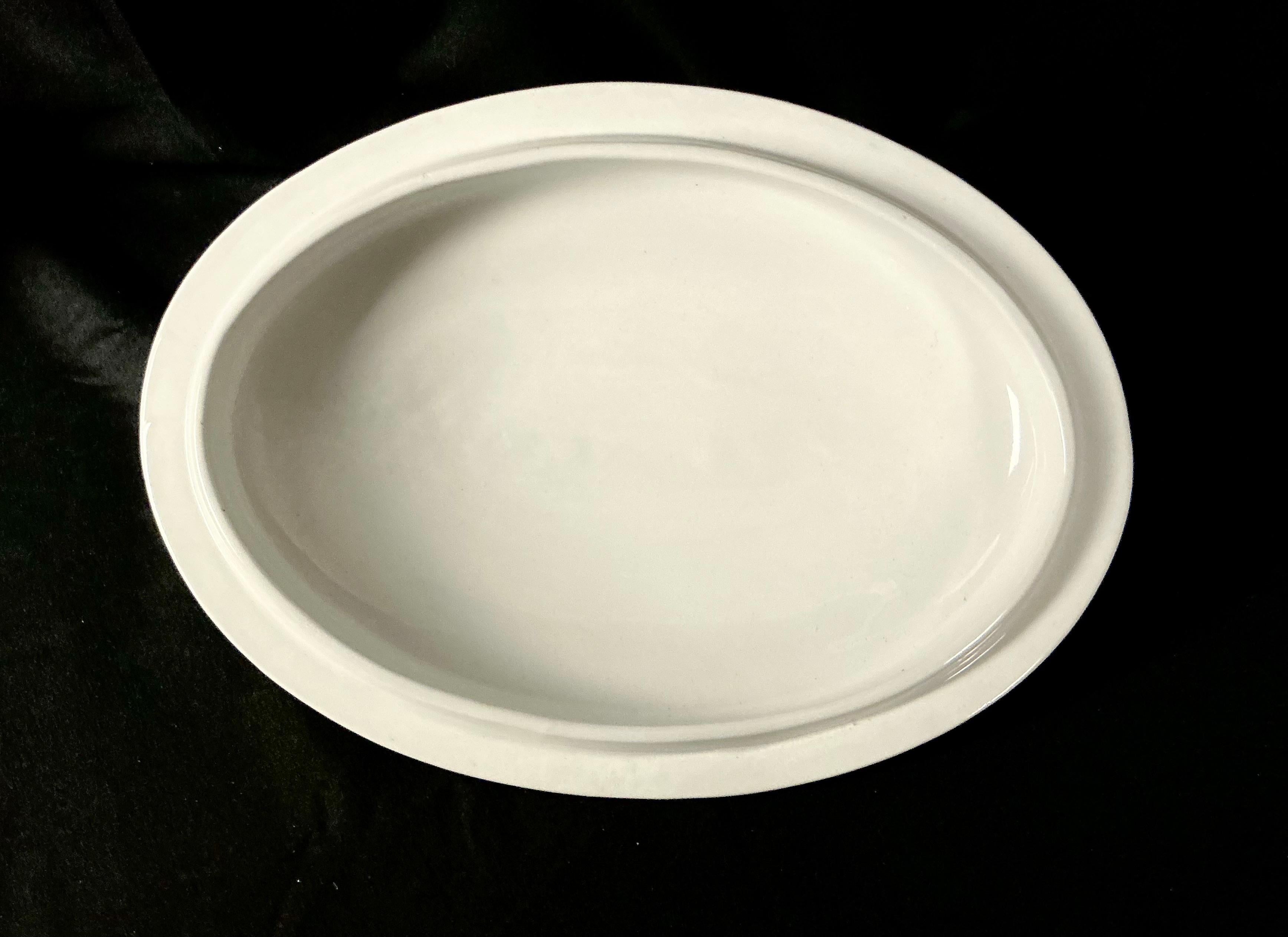 Gemüseterrine aus Eisenstein mit Deckel von T & R Boote, England im Angebot 2