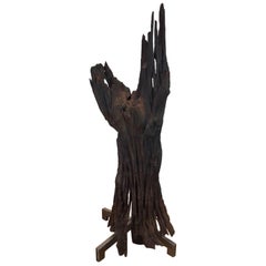 Ironwood and Steel Sculpture