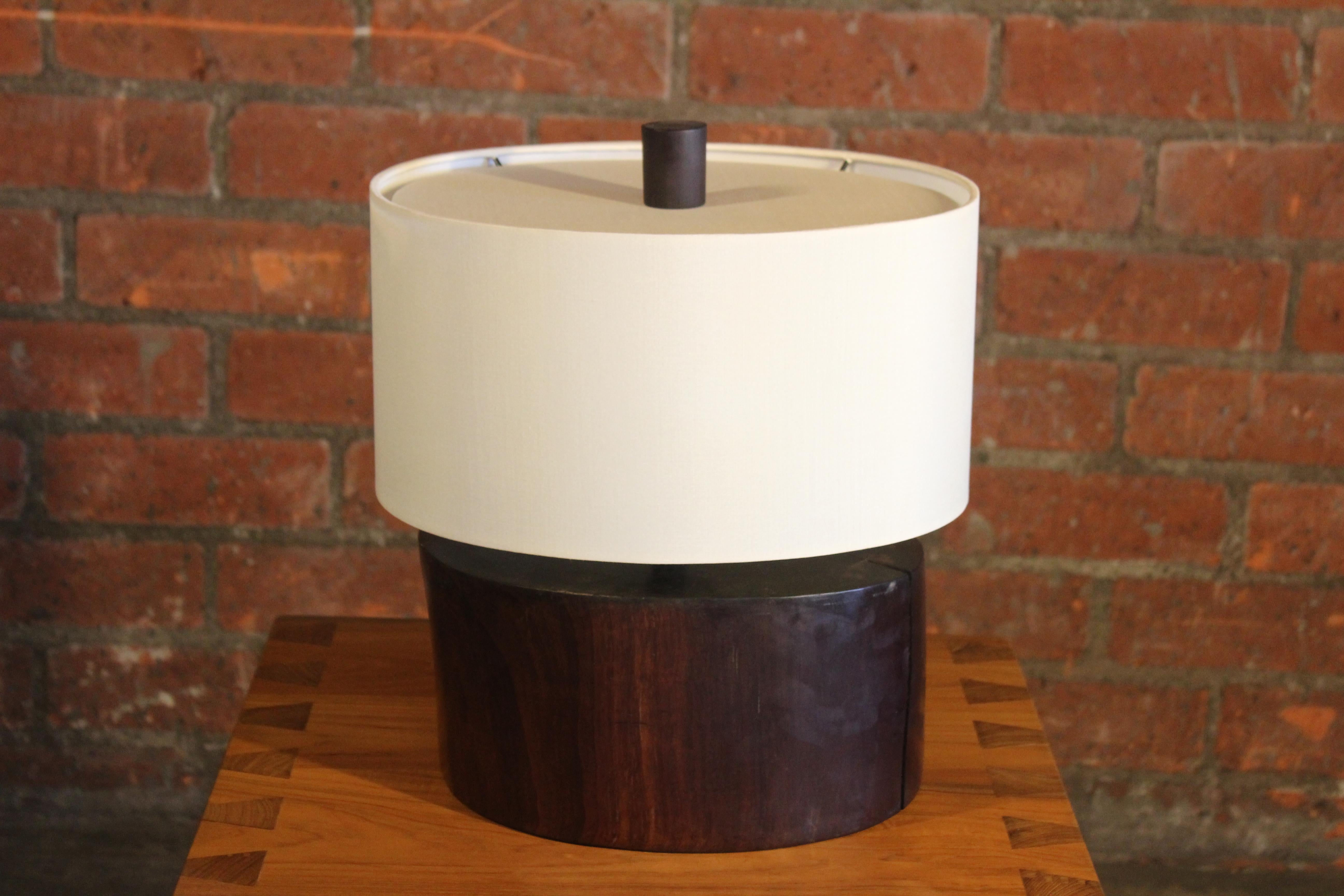 Organic Modern Ironwood Table Lamp