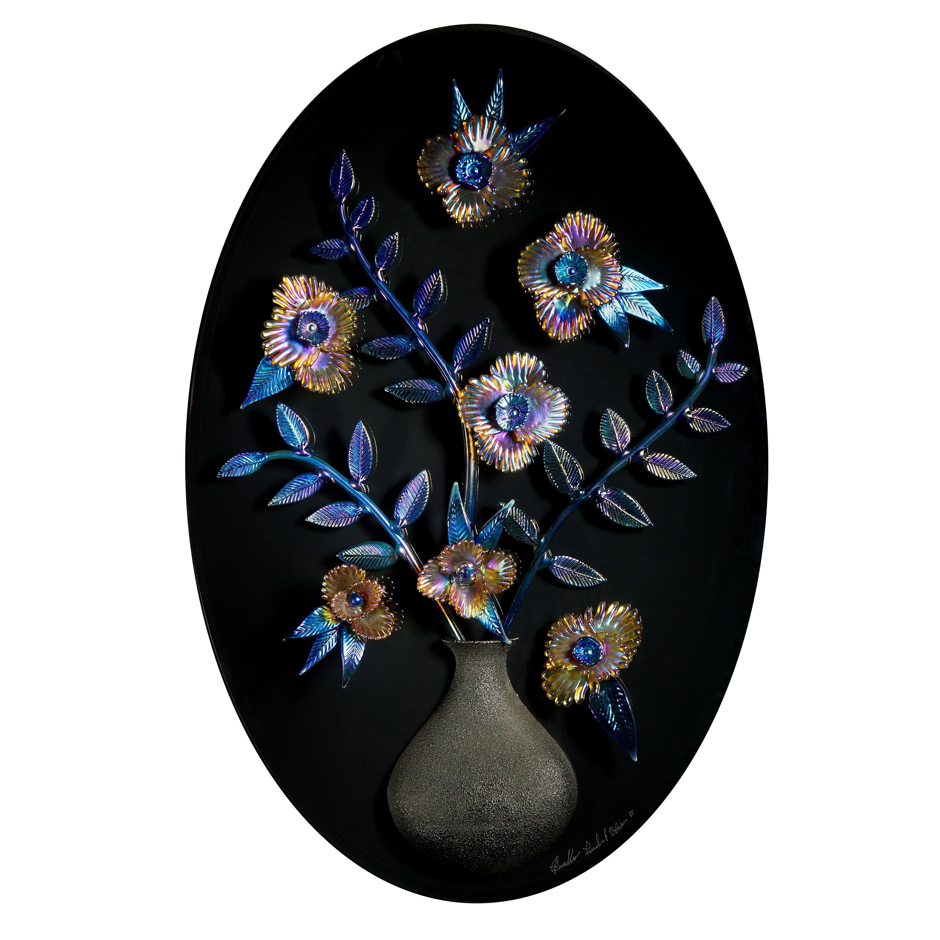 Irradiant Bloom III, œuvre d'art murale de Blown Away II Winner Elliot Walker