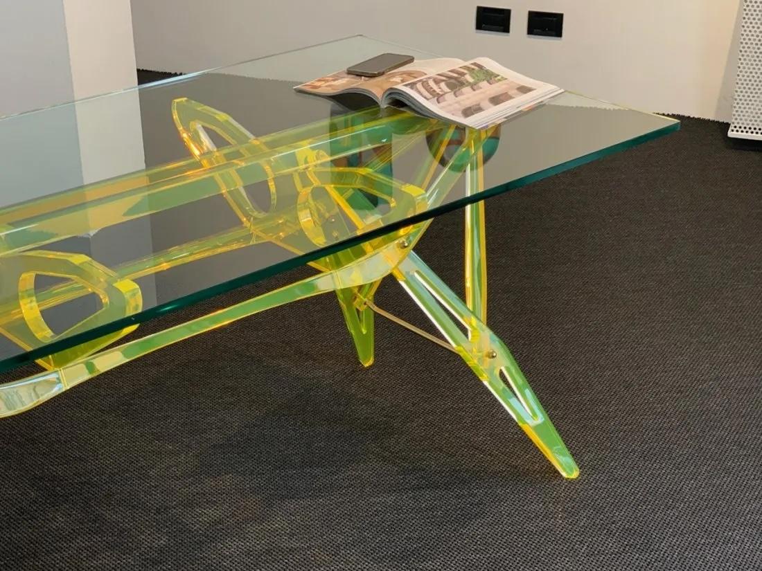 Ir_reale Table Tribute to Carlo Mollino by Alessandro Guerriero for Alchimia For Sale 1