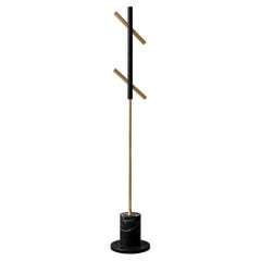 Irregular Brass Metal Adjustable Floor Lamp