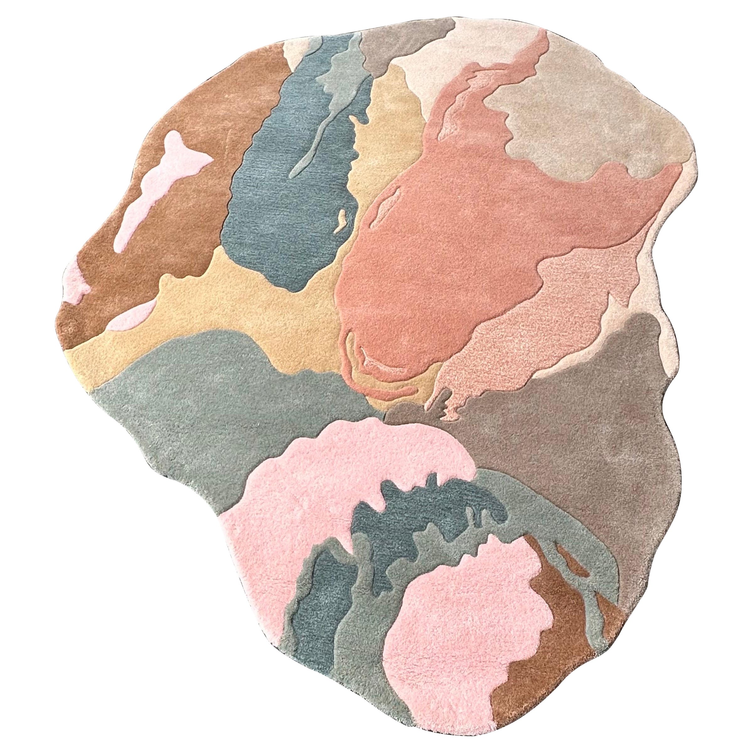 Alfombra Abstracta Forma Irregular by RAG HOME