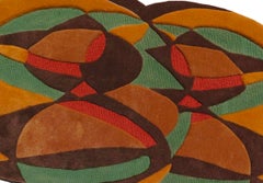 Irregular Shape Midcentury Style Hand Tufted Rug 'Honey Pie' by RAG Home