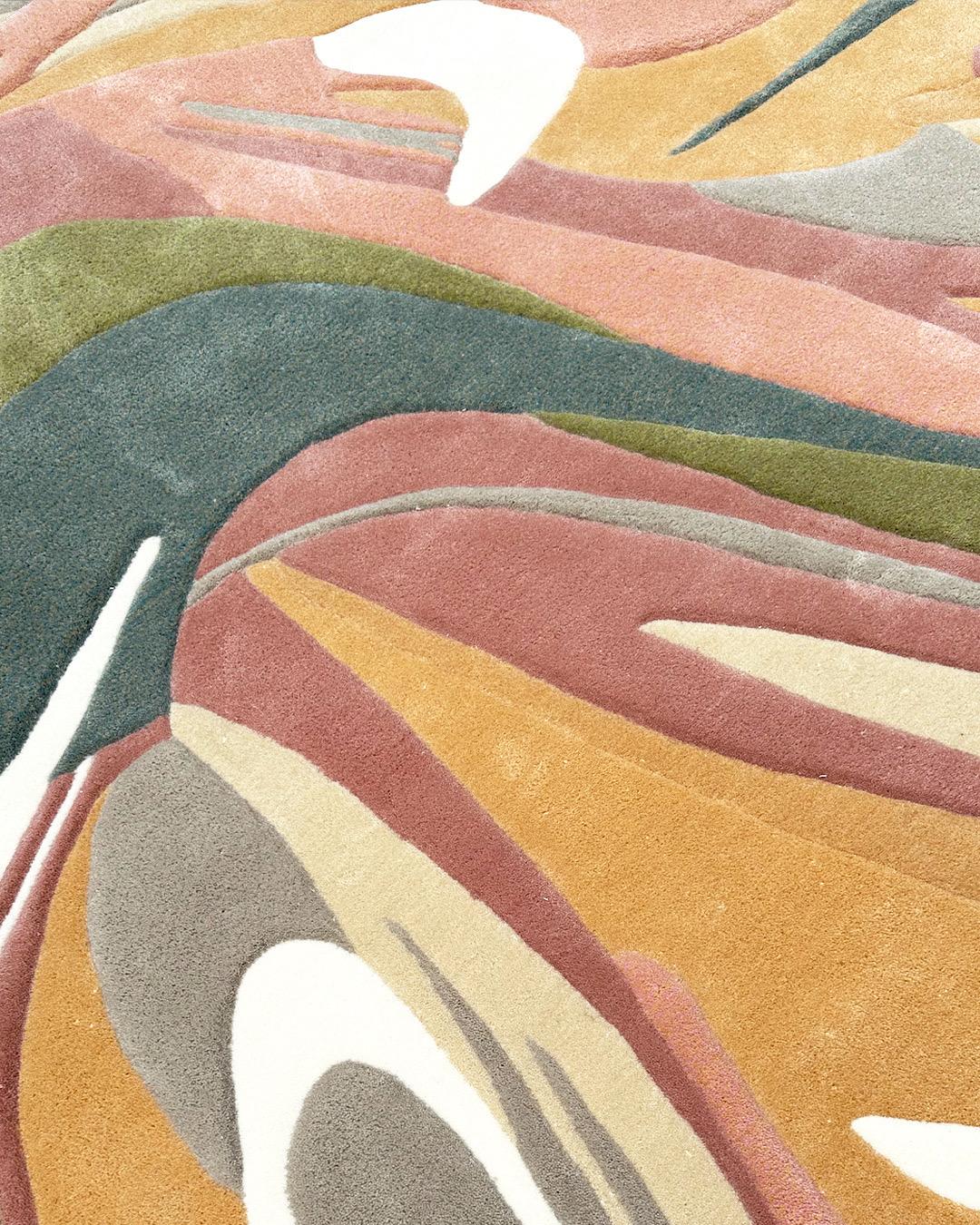 Unregelmäßiger geformter Teppich „ Magic Spell“ von RAG HOME (Moderne) im Angebot