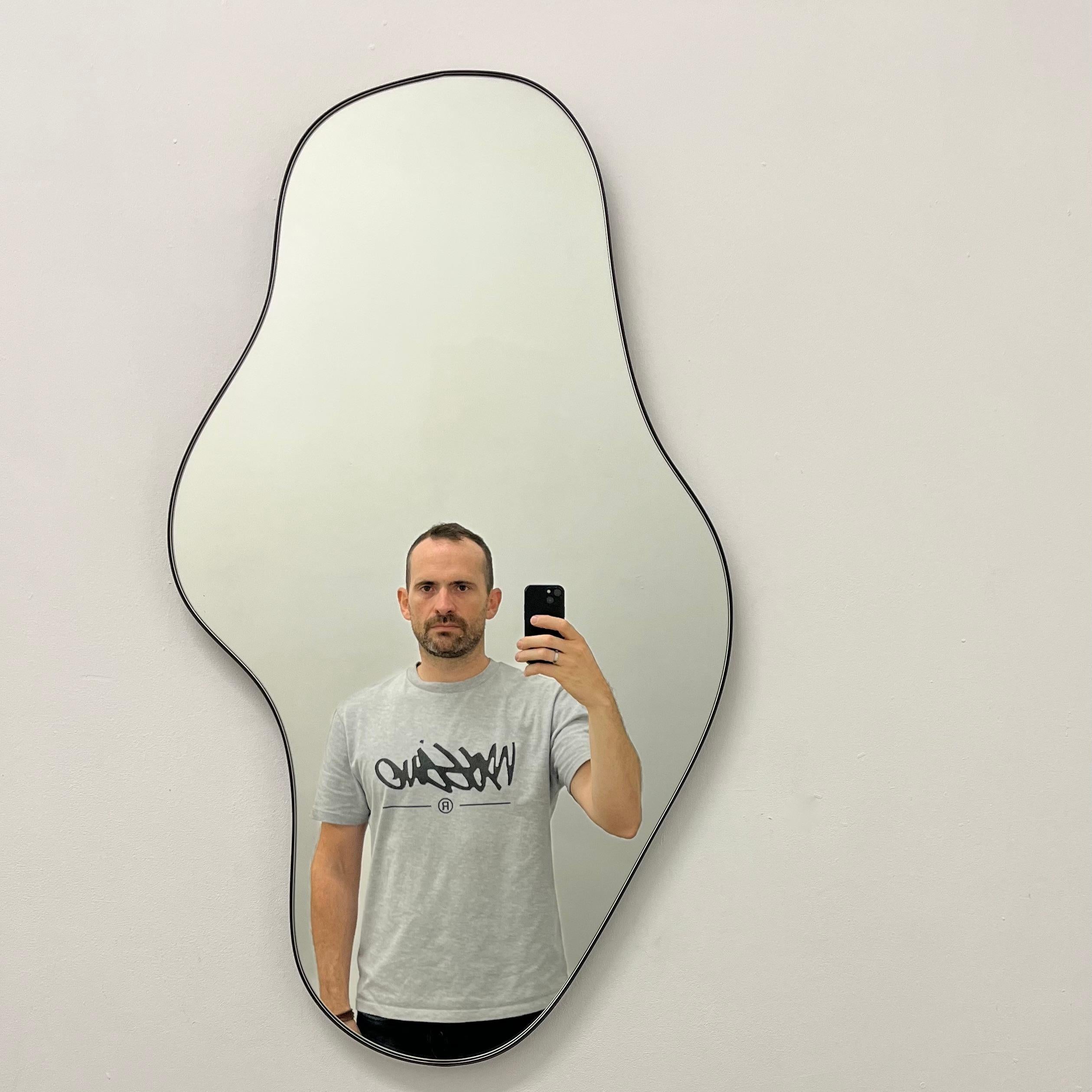 organic shaped mirror