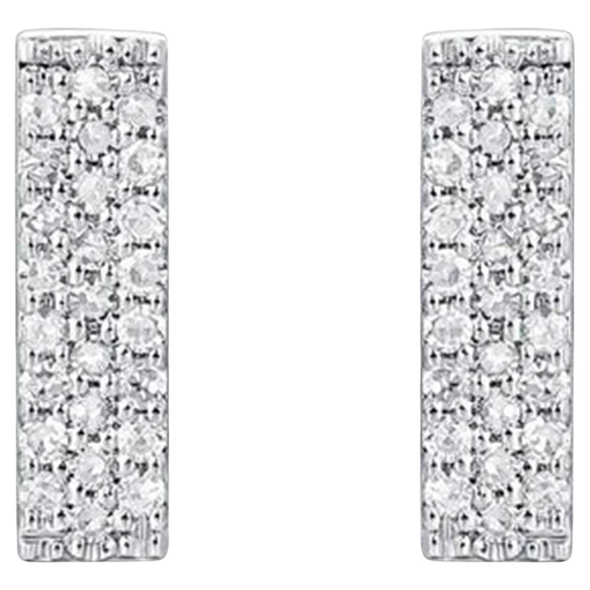 Irresistible Diamond 14K (or 18k upon request) Yellow Gold Stud Earrings