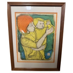 Irving Amen etching "Awakening #2" 47/200