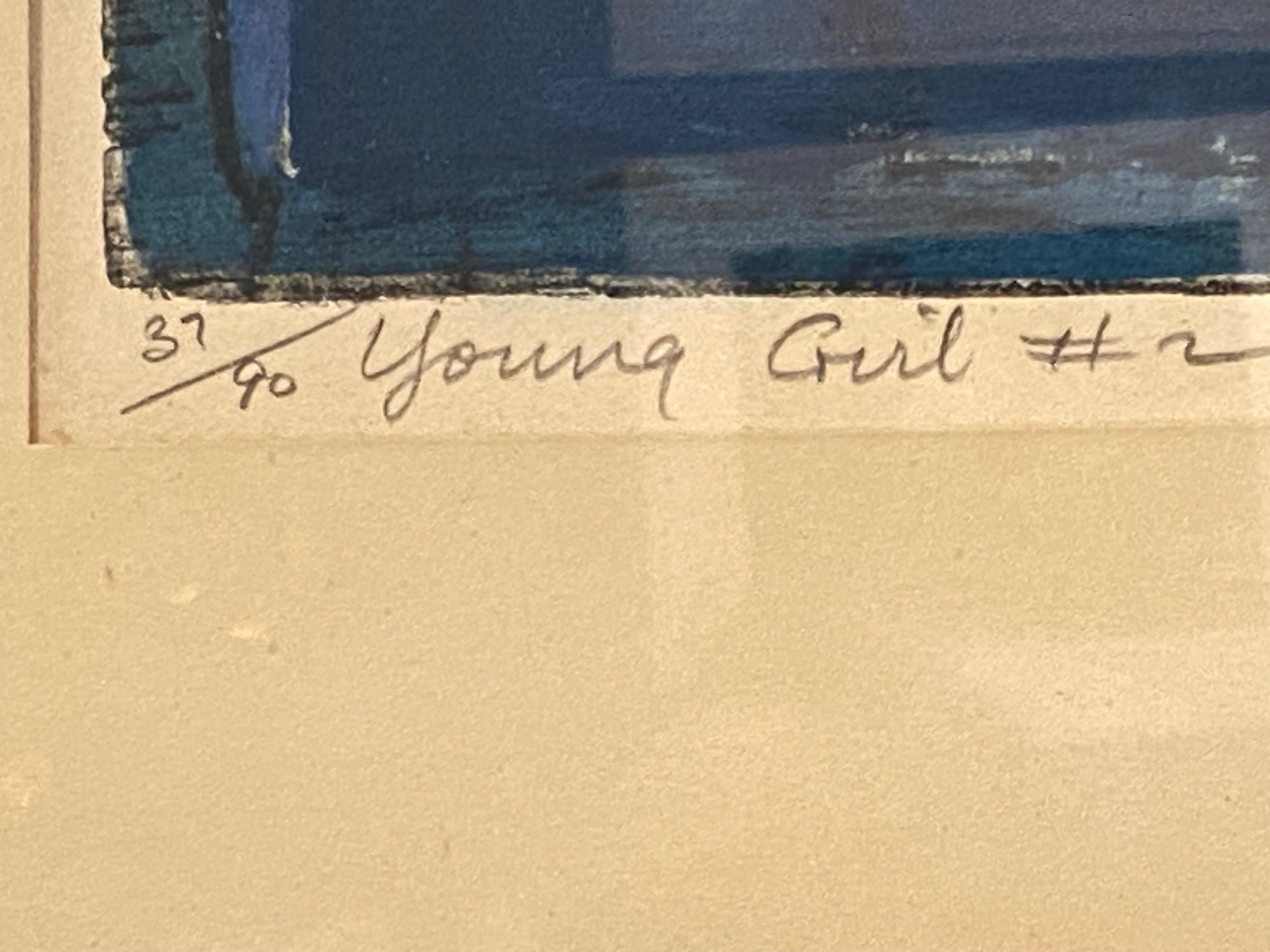 Mid-20th Century Irving Amen Young Girl #2