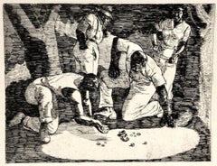 Irving Guyer, Roll Them Bones, Depression-era African-American men at craps