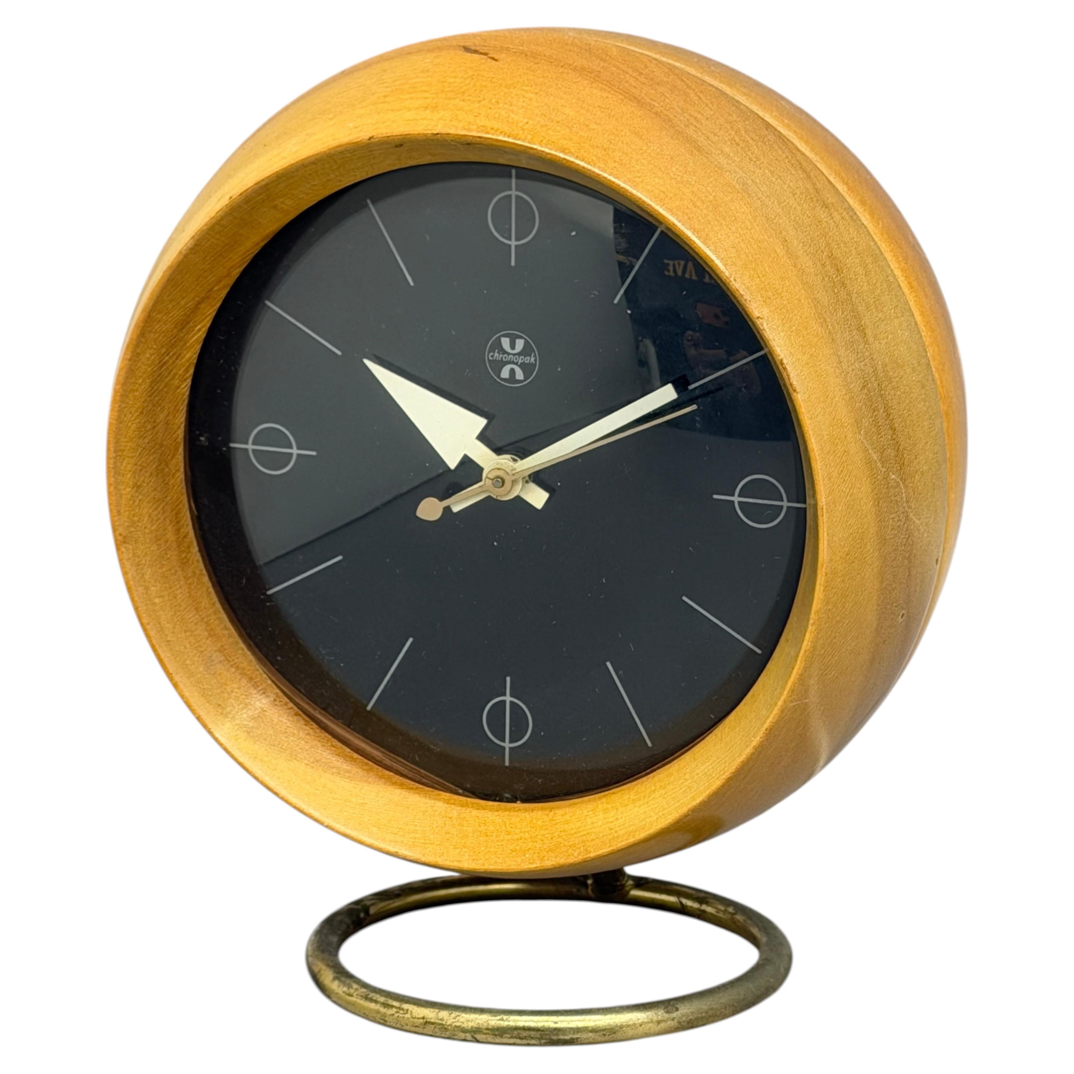Irving Harper and George Nelson Chronopak Howard Miller Desk Clock