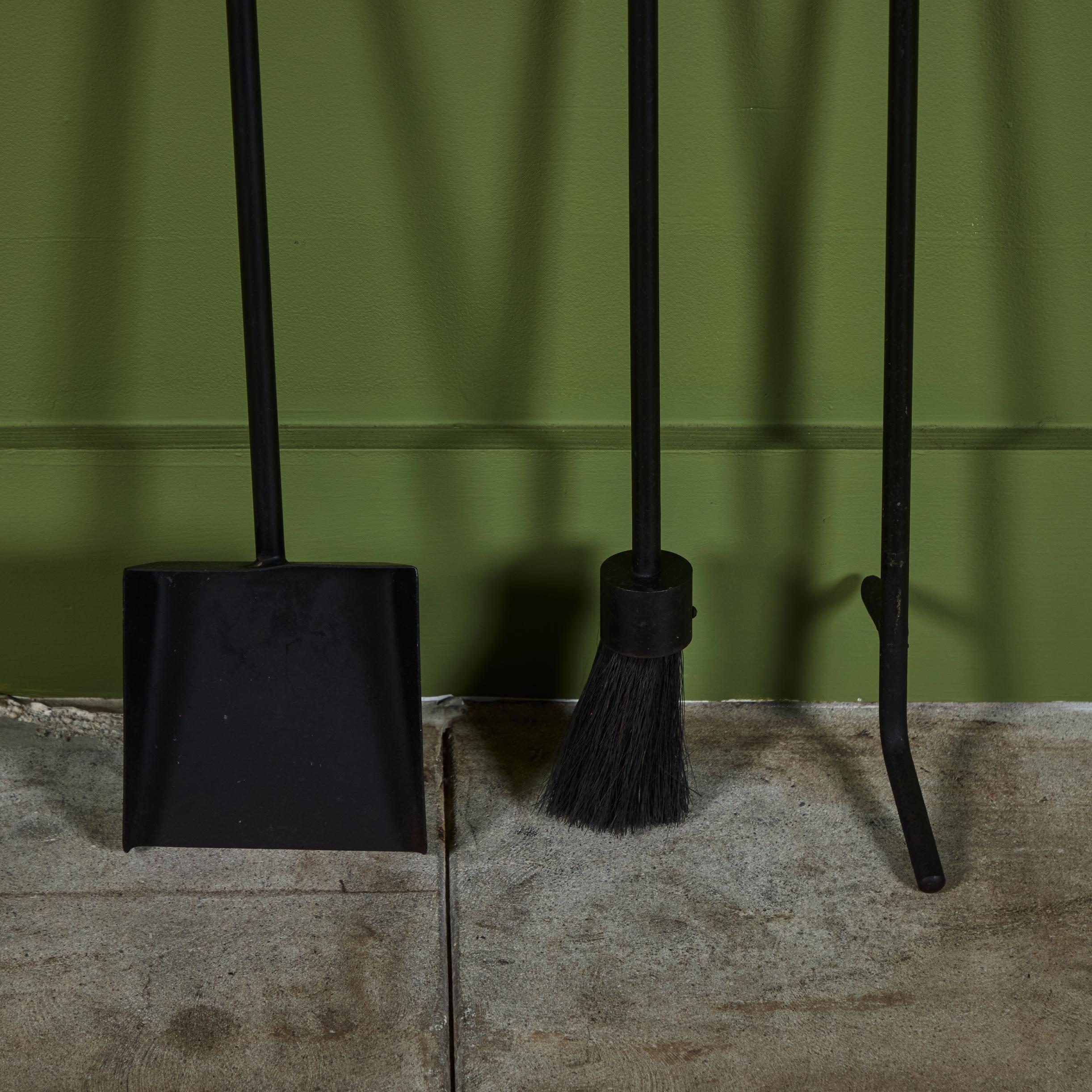 Ensemble d'outils de cheminée Irving Harper de George Nelson Associates pour Howard Miller en vente 3