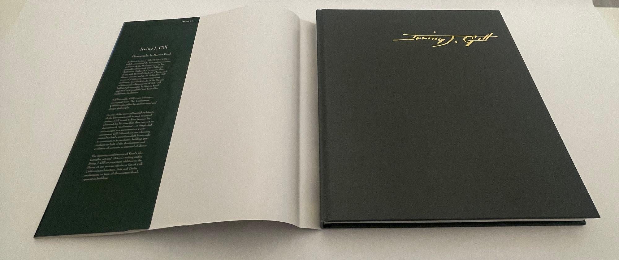 Irving J. Gill, livre d'architecte de Bruce A. Kamerling, 1ère édition Bon état - En vente à North Hollywood, CA
