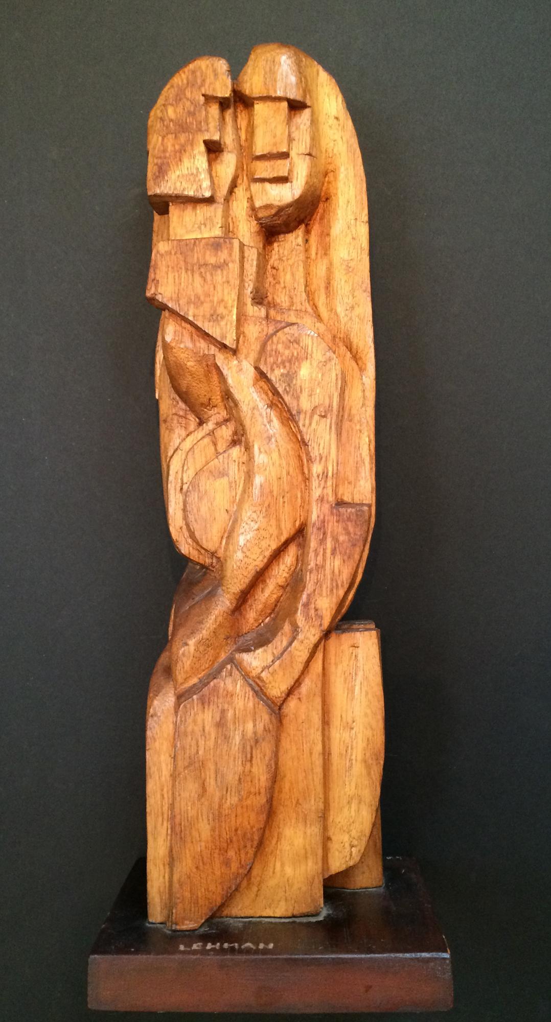 Sculpture en bois Ancienne Noblesse d'Irving Lehman