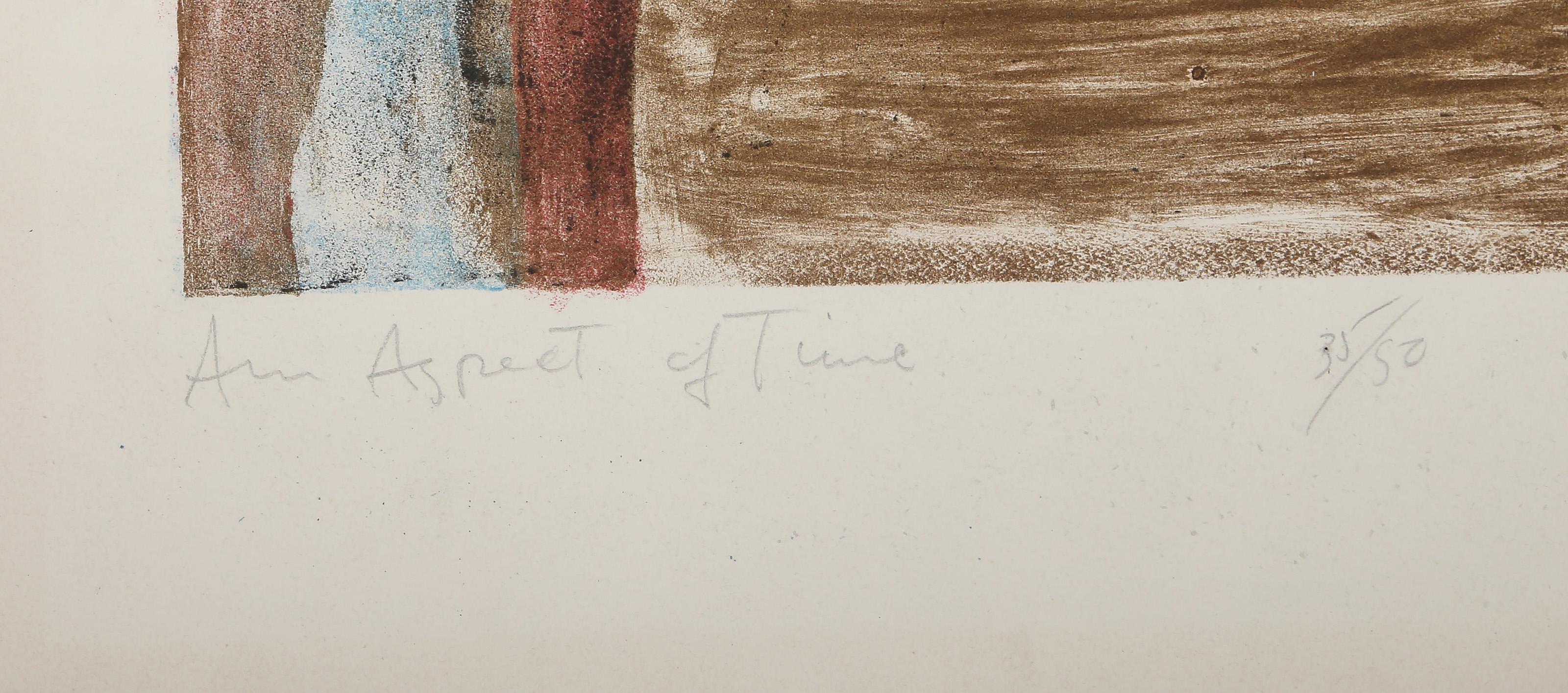 An Aspect of Time, Modern Lithograph by Irving Marantz For Sale 3