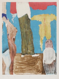 Un aspect du temps, lithographie moderne d'Irving Marantz