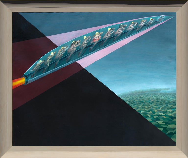 Flight - Painting by Irving Norman