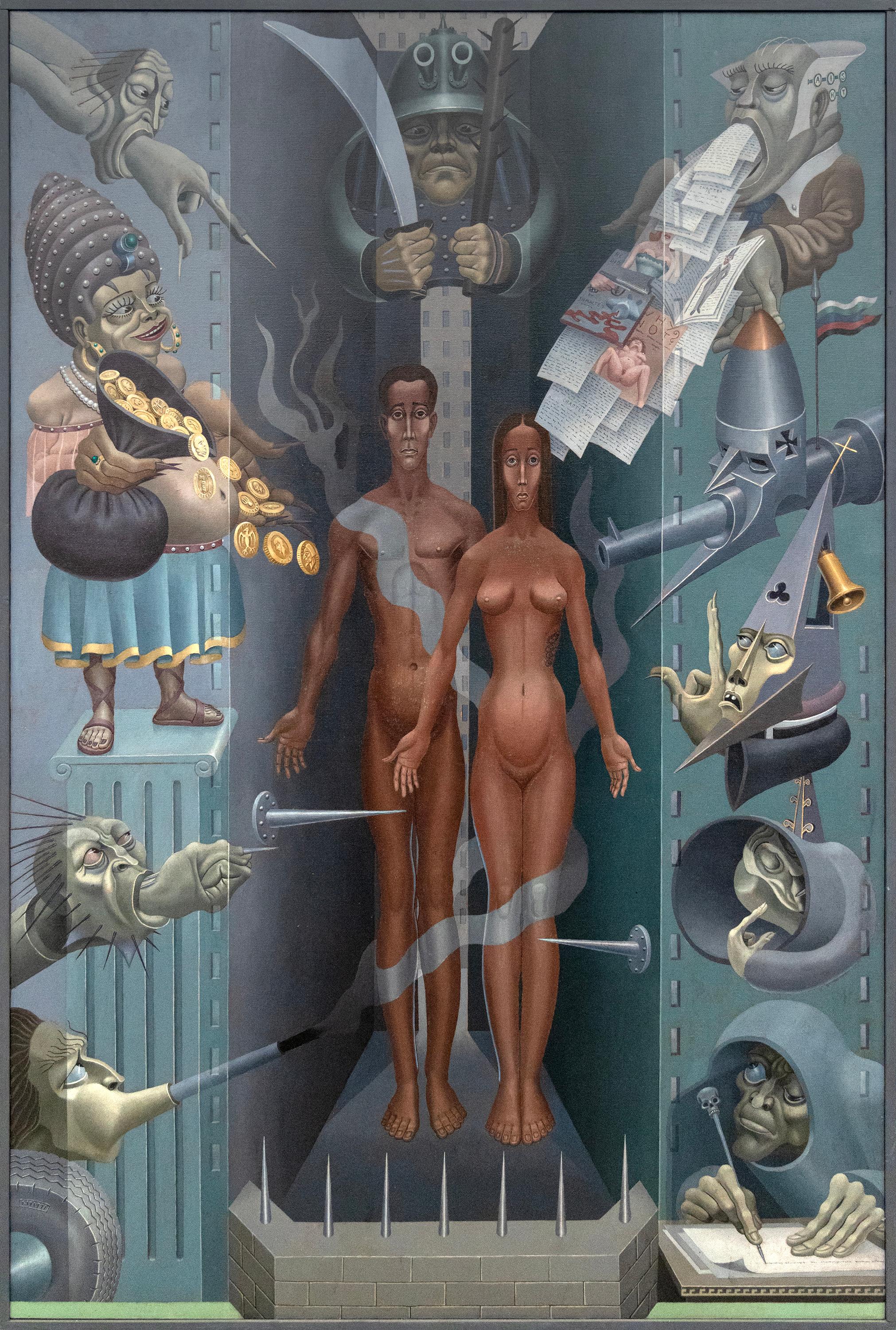Come mai - Painting di Irving Norman