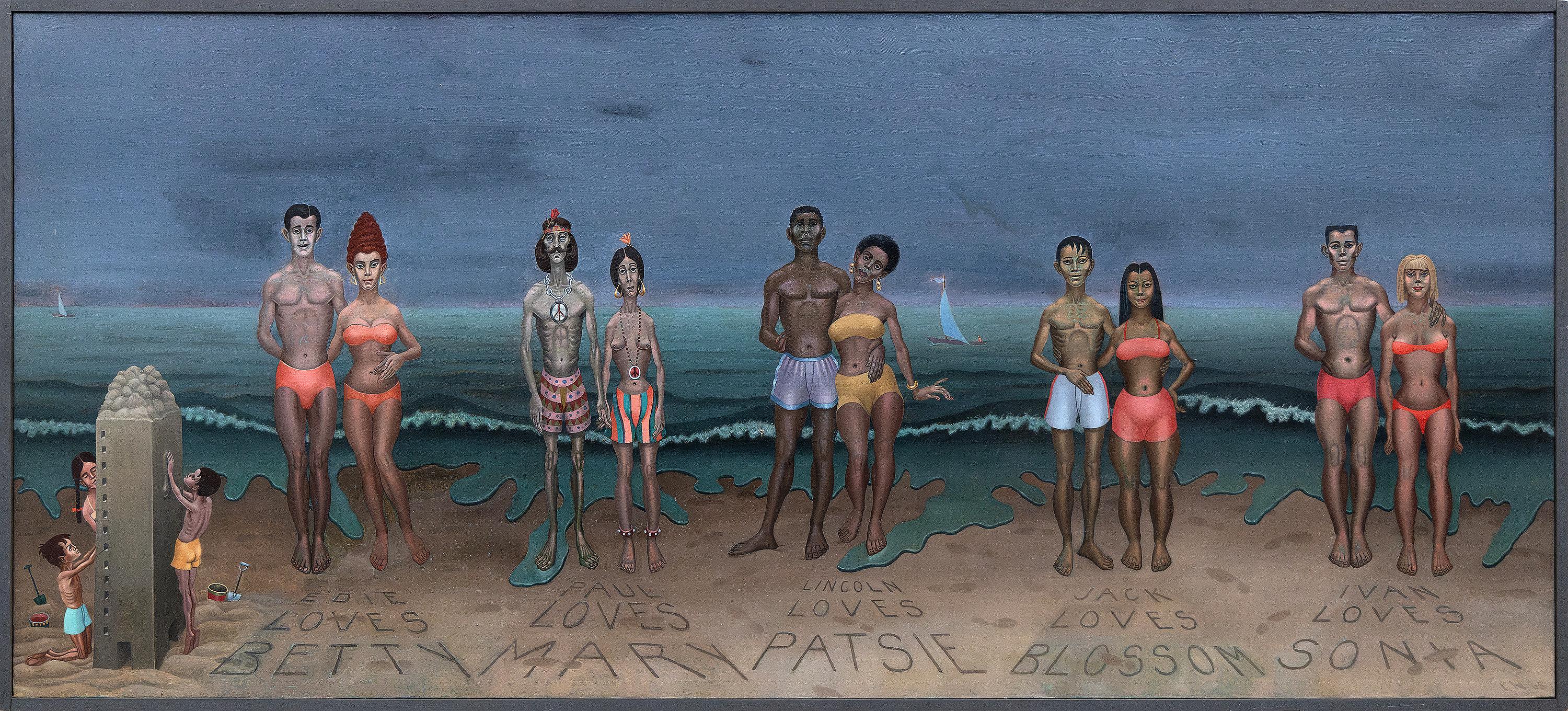 Istantanee - Painting di Irving Norman